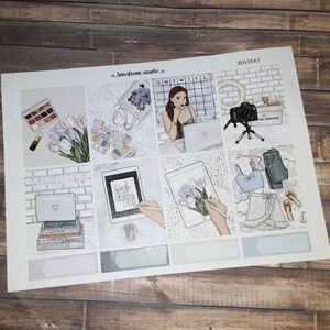 Planner Sticker Kit Boss Babe, Erin Condren ECLP, Weekly Spread KIT-WA35A